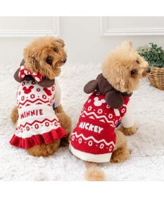 PET PARADISE ディズニー ミッキーマウス お揃いニット 小型犬