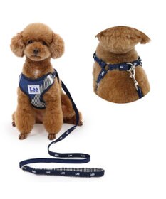 PET PARADISE Lee パッチワーク ハーネス＆リード ＳＳ 小型犬
