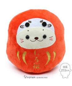しろたん　陶器製貯金箱　ダルマ　赤　金 お絵かき ダルマ (貯金箱) だるま (陶器製) 開眼祈願 100個以上