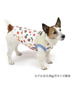 PET PARADISE リサとガスパール エコメイド 天竺 Tシャツ  《アロハ柄》 小型犬