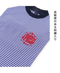 PET PARADISE 犬の服 犬 冬服 tシャツ J.PRESS【小型犬】 ボーダー ロゴ