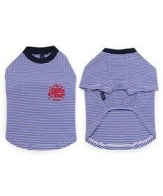 PET PARADISE 犬の服 犬 冬服 tシャツ J.PRESS【小型犬】 ボーダー ロゴ