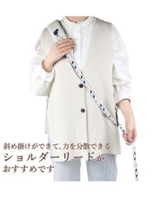 PET PARADISE リサとガスパール ショルダー リード 《三角柄》 ＳＭ 中型犬