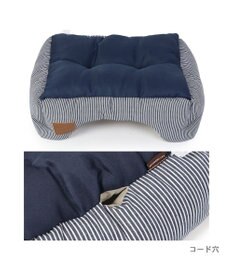 PET PARADISE ヒッコリー ベッド カドラー (57×45cm) 【小型犬】