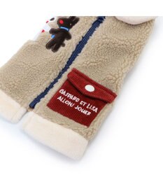 PET PARADISE リサとガスパール 背開き ベスト 《ベージュ》 小型犬