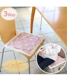 Mother garden ふわんこ USB ぽかぽか シートクッション