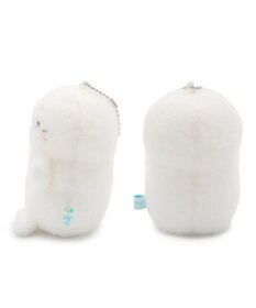 Mother garden しろたん ほわほわ お座り キーホルダー