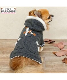 PET PARADISE ペットパラダイス フード付 ダッフルコート 小型犬