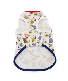 PET PARADISE スヌーピー ペティヒート天竺 タンクトップ 《えさ皿柄》 中型犬 大型犬