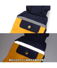 PET PARADISE Lee 配色 レインパーカー 小型犬