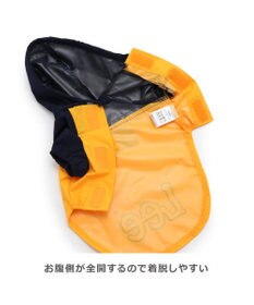 PET PARADISE Ｌｅｅ 配色 レインパーカー 小型犬