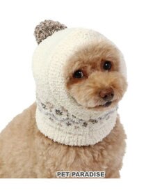 PET PARADISE ペットパラダイス ニット帽子《ノルディック柄》小型犬