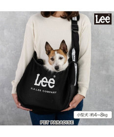 PET PARADISE Lee ロゴ メッシュ スリング  キャリーバッグ M 小型犬 約4~8㎏