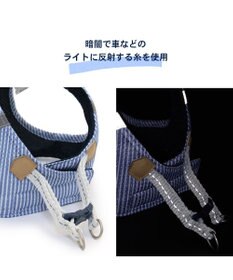 PET PARADISE 犬 ハーネス メッシュ ベスト ハーネス 【ＳＳ】 小花柄／マリン