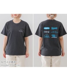 Mother garden しろたん Tシャツ 半袖 《ロゴいっぱい》  ユニセックス 男女兼用