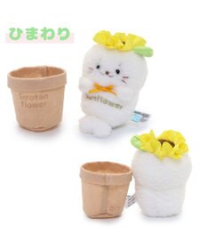 Mother garden しろたん フラワー マスコット8.5cm 《ダリア / ひまわり / ガーベラ 》 単品