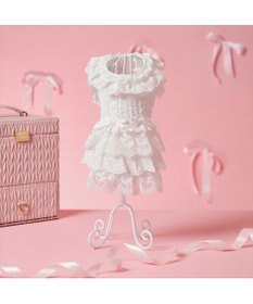 PET PARADISE cherircouture レースフリル ワンピース 小型犬