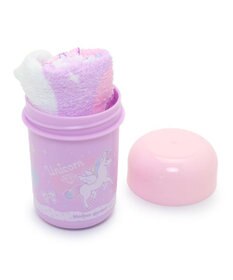 Mother garden マザーガーデン ユニコーン お絞りタオル＆ケース 《ハピネス柄》 日本製