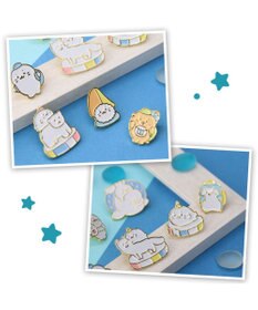 Mother garden しろたん ピンズコレクション 10個全部セット 《氷の国》