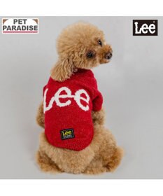PET PARADISE Lee モヘア ロゴニット 《レッド》 小型犬