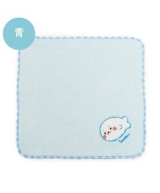 Mother garden しろたん サガラミニタオル  《青》 単品 25cm×25cm