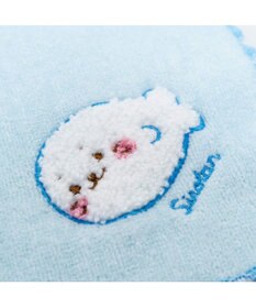 Mother garden しろたん サガラミニタオル  《青》 単品 25cm×25cm