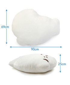 Mother garden しろたん ごろっと ビッグクッション 90cm