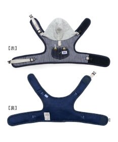 PET PARADISE Lee フード付ハーネス 《ヒッコリー》 ＳＳ