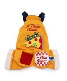 PET PARADISE ディズニー トイストーリー  ピザプラネット柄  オーバーオール 【小型犬】