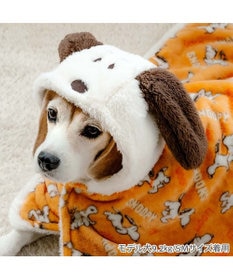 PET PARADISE スヌーピー 着る毛布 《てくてく》 中型犬 大型犬