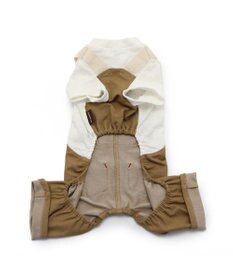 PET PARADISE 犬 服 夏服 パンツつなぎ 白 〔小型犬〕 重着風 ペットウエア ペットウェア ドッグウエア ドッグウェア ベビー 超小型犬 小型犬