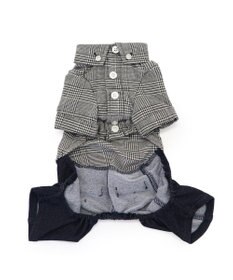 PET PARADISE J.PRESS パンツ つなぎ 《グレンチェック》 小型犬