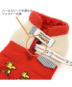 PET PARADISE スヌーピー 遠赤外線 エアベスト 《オレンジ》 中型犬 大型犬