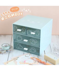 Mother garden しろたん 卓上収納 ボックス 3段 引き出し 15.3×14.5cm