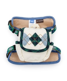 PET PARADISE ペットパラダイス リュックハーネス 《アーガイル柄》 ３Ｓ