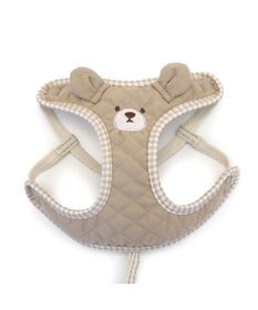 PET PARADISE ペットパラダイス くまちゃん 顔 リード付きハーネス ＳＳ 小型犬