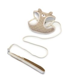 PET PARADISE ペットパラダイス くまちゃん 顔 リード付きハーネス ＳＳ 小型犬