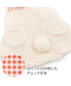PET PARADISE ペットパラダイス 干支未ポンチョ 小型犬