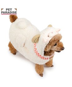 PET PARADISE ペットパラダイス 干支未ポンチョ 小型犬