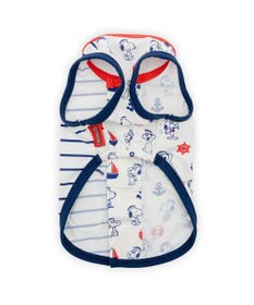 PET PARADISE スヌーピー 背中開き タンクトップ 《マリン柄》 小型犬