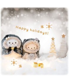 Mother garden しろたん ブラックホーリー ぬいぐるみ 《しろたん》 単品