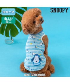 PET PARADISE スヌーピー タッチワンクール プラス タンクトップ 《マリン》 小型犬