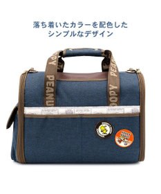 PET PARADISE スヌーピー ワッペン 折り畳み キャリーバッグ Ｍ