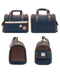 PET PARADISE スヌーピー ワッペン 折り畳み キャリーバッグ Ｍ