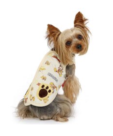 PET PARADISE ディズニー ミッキー&プルート 背中開き キルトベスト 小型犬