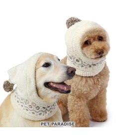 PET PARADISE ペットパラダイス ニット帽子《ノルディック柄》中型犬