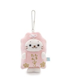 Mother garden しろたん お守りキーホルダー 《ピンク》 単品