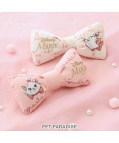 PET PARADISE ディズニー マリー 猫 リボンおもちゃ 《ピンク / ベージュ》