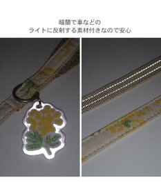 PET PARADISE ペットパラダイス スリム ハーネス＆リード 《ミモザ柄》 SS 小型犬