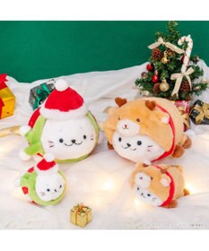 Mother garden しろたん キーホルダー 《サンタしろたん》 単品